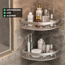 Suporte Organizador de Shampoo de Alumínio - triângulo| TidyHouse Decor