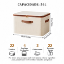 Caixa Organizadora Dobrável Tecido Premium