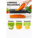 KIT Fatiador de Legumes 22 em 1 Cortador Ralador Picador Multifuncional Cozinha De Verduras/frutas