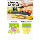 KIT Fatiador de Legumes 22 em 1 Cortador Ralador Picador Multifuncional Cozinha De Verduras/frutas